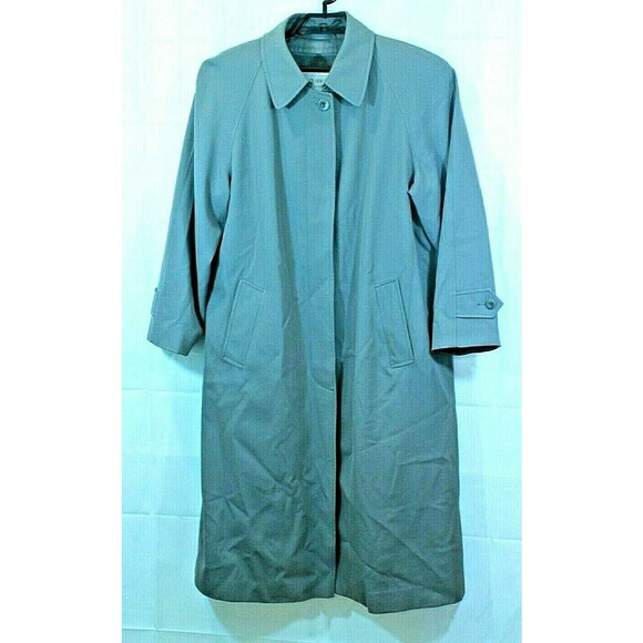 Lord & Taylor Womens Petites Coat Removable Wool Lining Full Length Size S - Picture 1 of 6